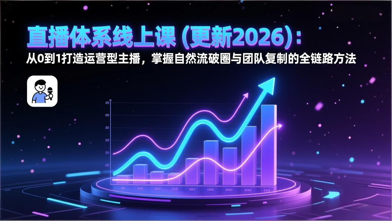 直播体系线上课(更新2026-小钱大课云网创
