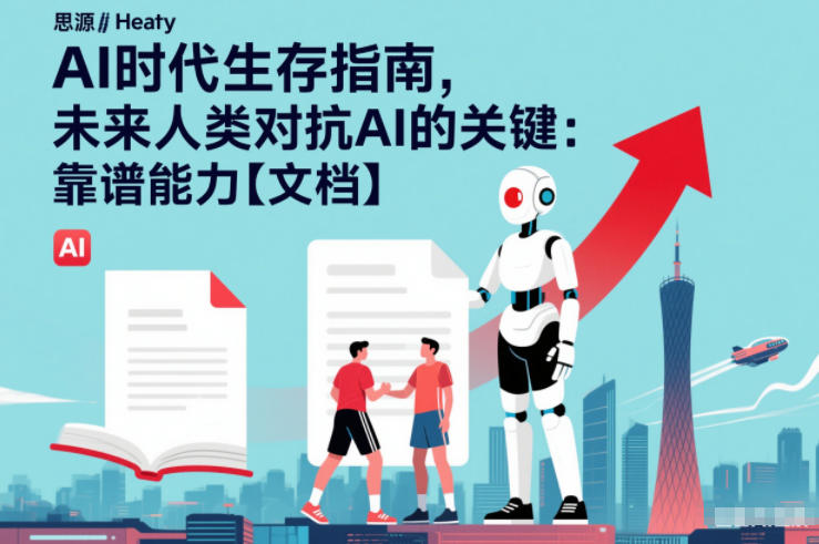 AI时代生存指南，未来人类对抗AI的关键：靠谱能力【文档】-小钱大课云网创