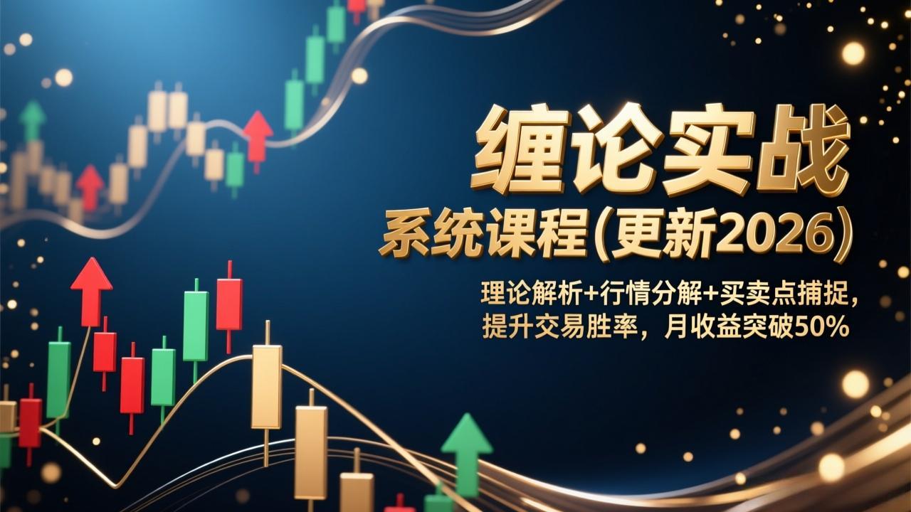 缠论实战系统课程(更新2026-小钱大课云网创