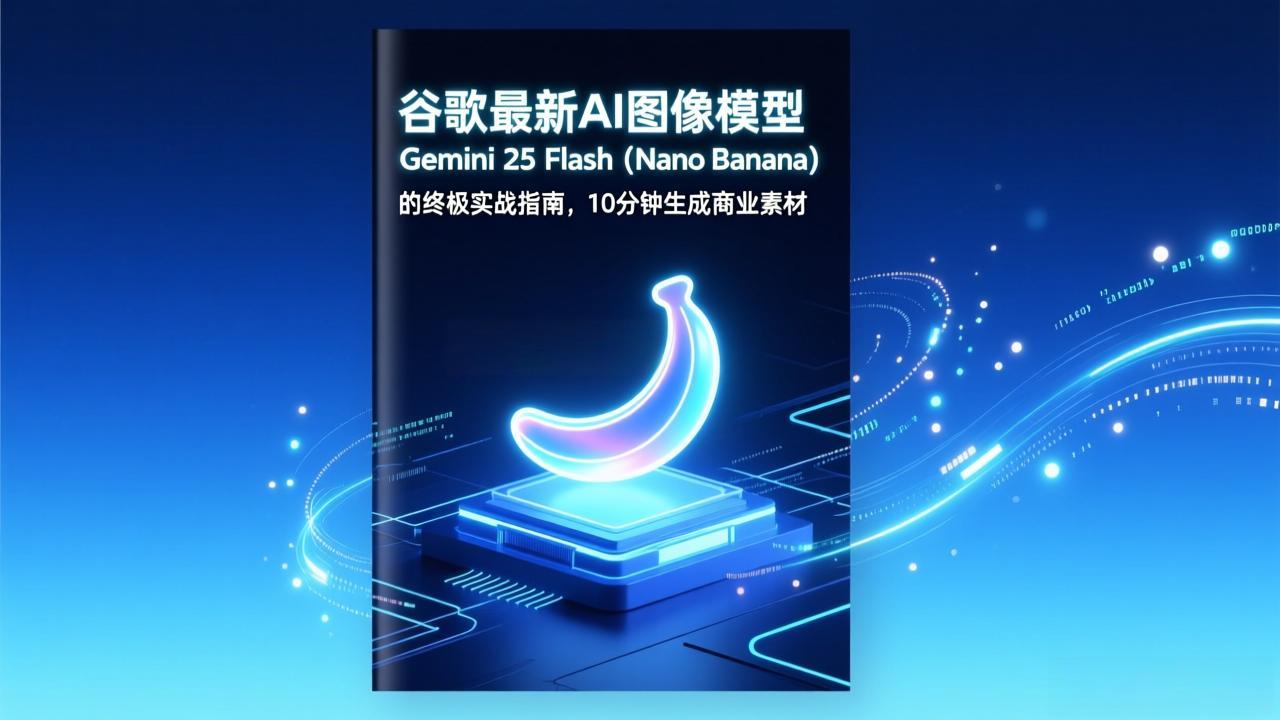 谷歌最新AI图像模型Gemini 2.5 Flash(Nano Banana-小钱大课云网创