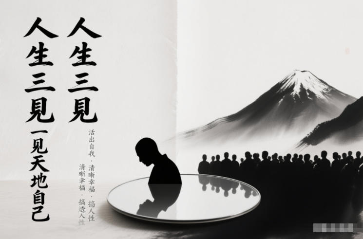 人生三见一见天地见众生见自己，活出自我拥有清晰幸福人生，搞透人性-小钱大课云网创